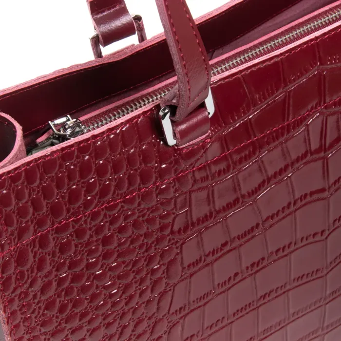 Сумка Женская Классическая кожа ALEX RAI 07-02 1547 l-red