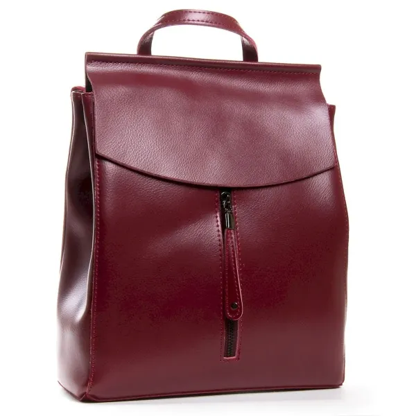 Сумка Жіноча Рюкзак шкіра ALEX RAI 3206 light-red