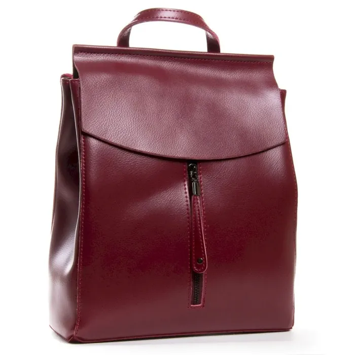 Сумка Жіноча Рюкзак шкіра ALEX RAI 3206 light-red