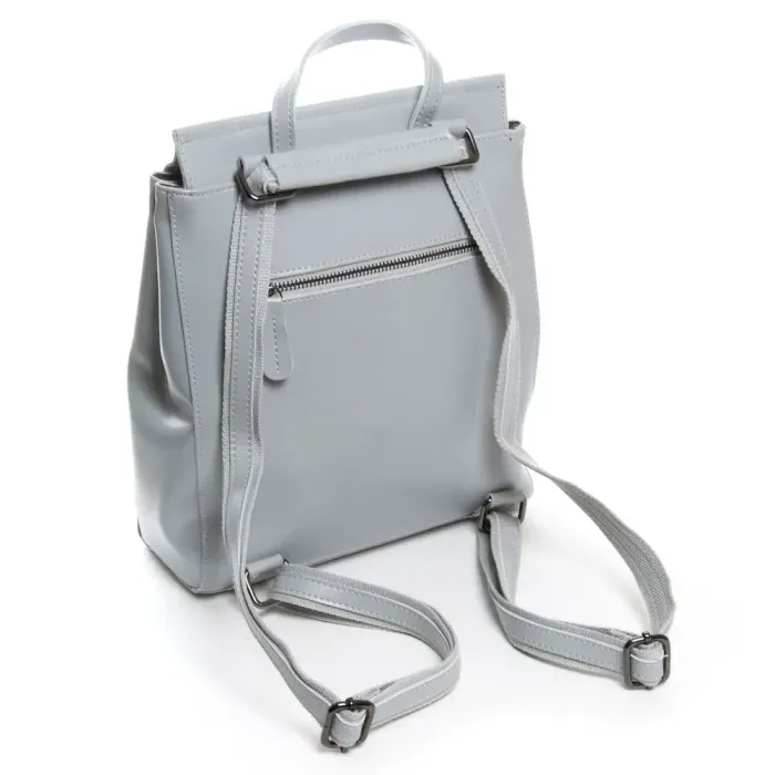 Сумка Жіноча Рюкзак шкіра ALEX RAI 3206 light-grey