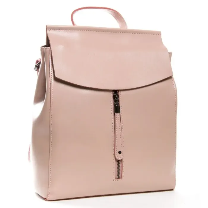 Сумка Жіноча Рюкзак шкіра ALEX RAI 3206 light-rose