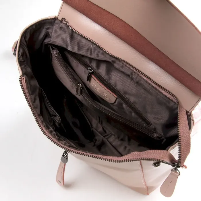 Сумка Жіноча Рюкзак шкіра ALEX RAI 3206 light-rose