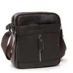 Сумка чоловіча Планшет шкіряна DR. BOND 1201 brown