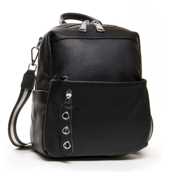 Сумка Жіноча Рюкзак шкіра ALEX RAI 27-8903-9 black