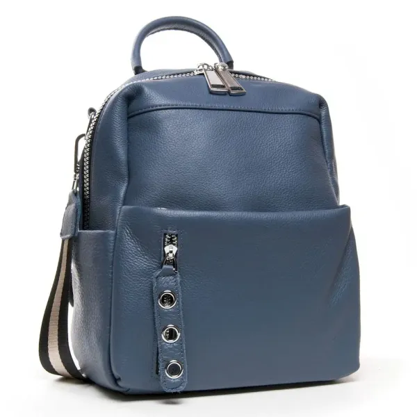 Сумка Жіноча Рюкзак шкіра ALEX RAI 27-8903-9 light-blue