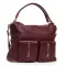 Сумка Жіноча Класична шкіряна ALEX RAI 01-12 25-83105-9 wine-red