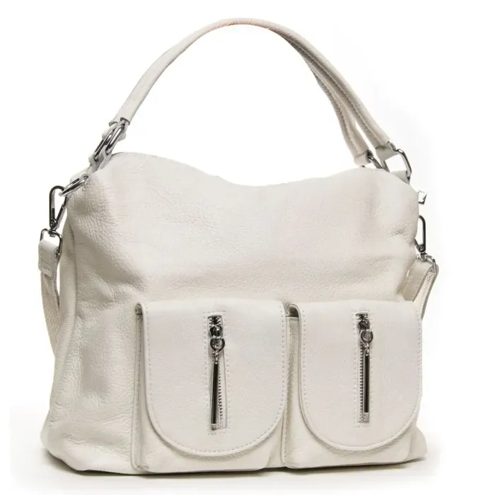 Сумка Жіноча Класична шкіряна ALEX RAI 01-12 25-83105-9 beige