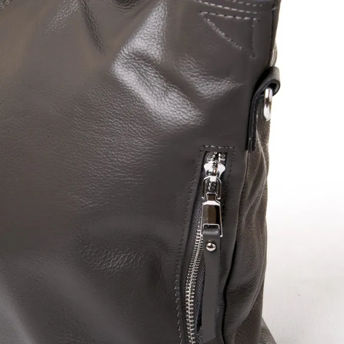 Сумка Женская Классическая кожа ALEX RAI 3175 grey