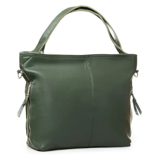 Сумка Класична шкіра ALEX RAI 3175 green