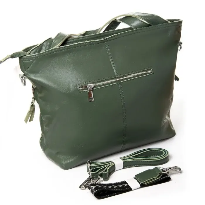 Сумка Женская Классическая кожа ALEX RAI 3175 green