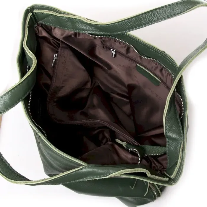 Сумка Женская Классическая кожа ALEX RAI 3175 green