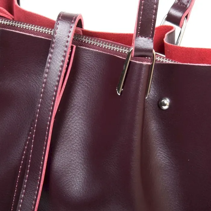 Сумка Жіноча Класична шкіряна ALEX RAI 05-01 317 wine-red