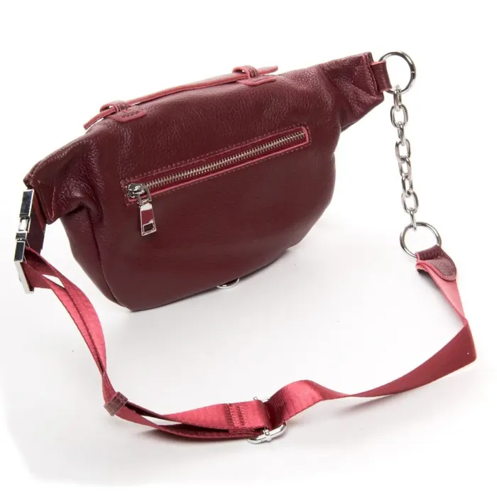 Сумка Жіноча Класична шкіряна ALEX RAI 01-12 22-83101-9 wine-red