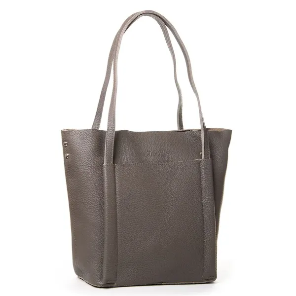 Сумка Класична шкіра ALEX RAI 1557 grey