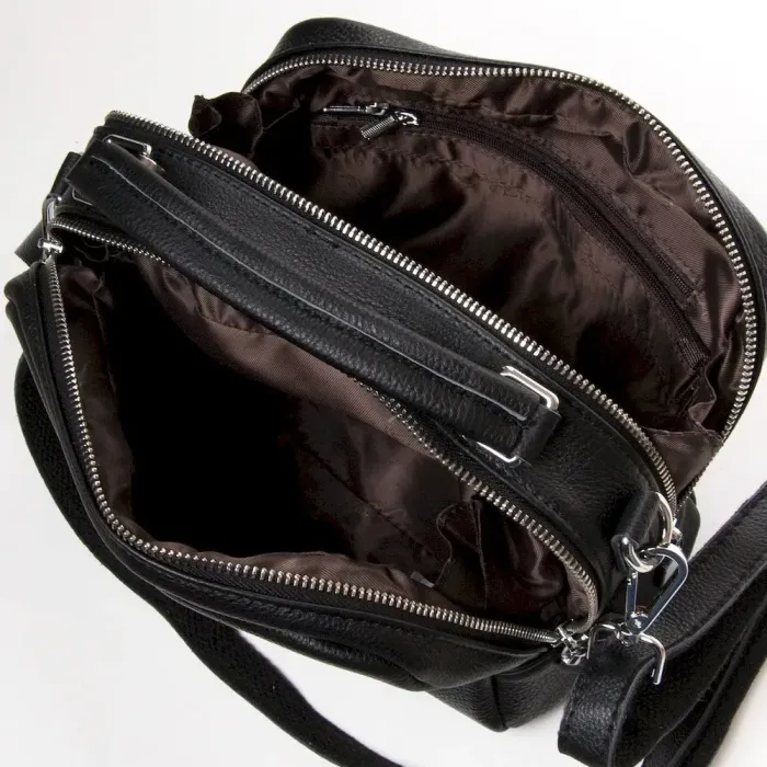 Сумка Жіноча Класична шкіряна ALEX RAI 01-12 12-8731-9 black