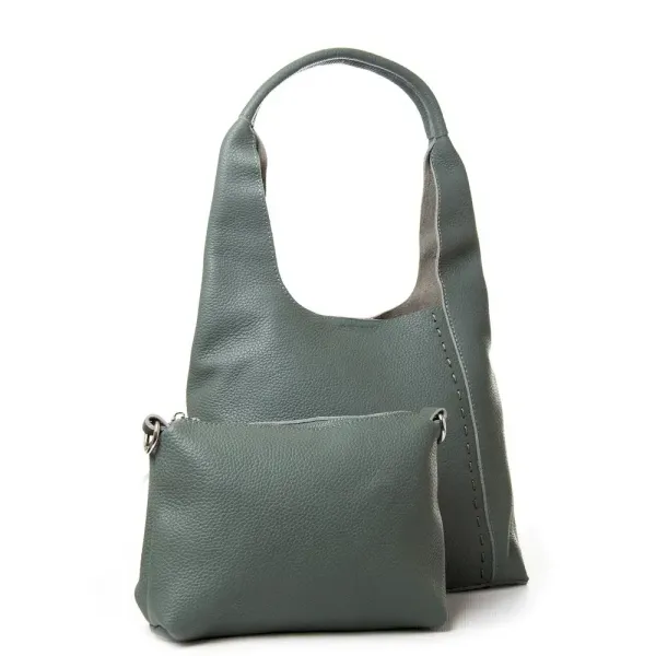 Сумка Класична шкіра ALEX RAI 1558 green