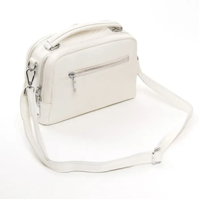 Сумка Жіноча Класична шкіряна ALEX RAI 01-12 12-8731-9 beige