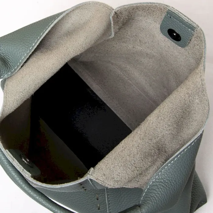 Сумка Класична шкіра ALEX RAI 1558 green