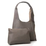 Сумка Женская Классическая кожа ALEX RAI 1558 grey