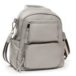 Сумка Жіноча Рюкзак шкіра ALEX RAI 26-8905-9 light-grey