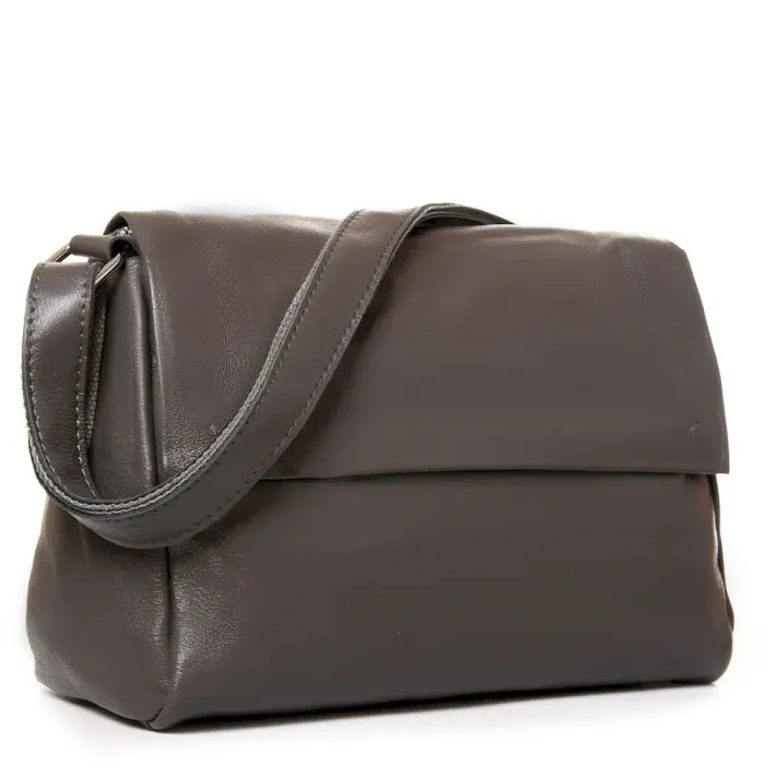 Сумка Женская Классическая кожа ALEX RAI 6504 grey