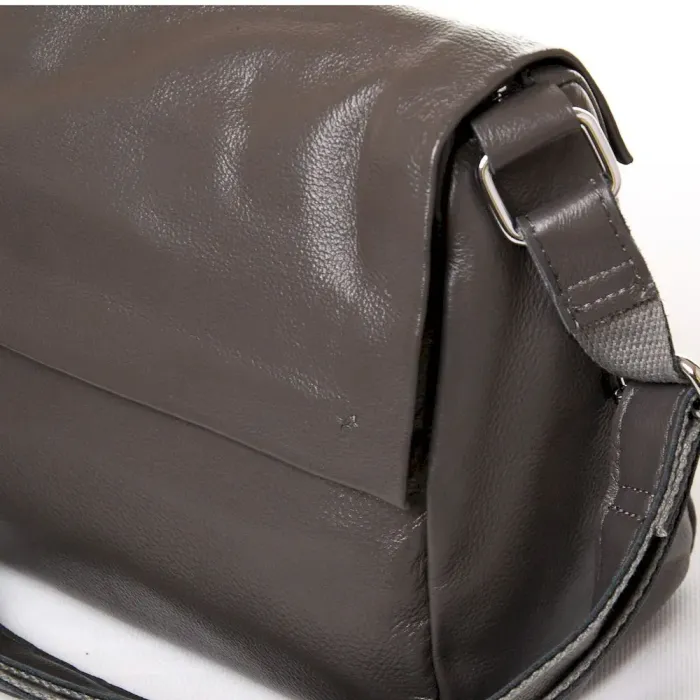 Сумка Женская Классическая кожа ALEX RAI 6504 grey