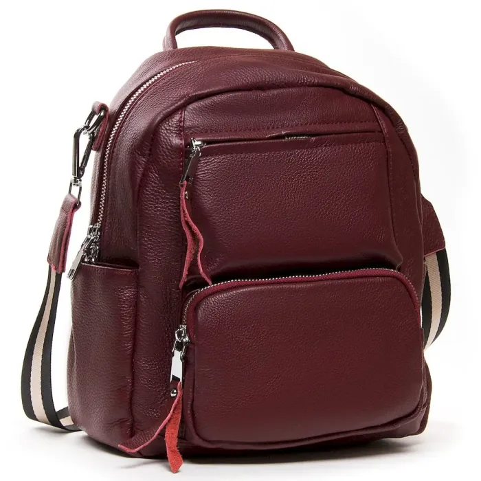 Сумка Жіноча Рюкзак шкіра ALEX RAI 26-8905-9 wine-red