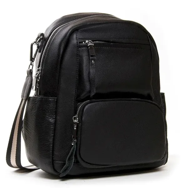 Сумка Жіноча Рюкзак шкіра ALEX RAI 26-8905-9 black