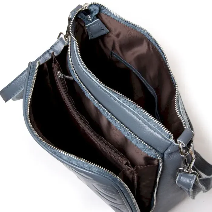 Сумка Женская Классическая кожа ALEX RAI 8913-9 blue