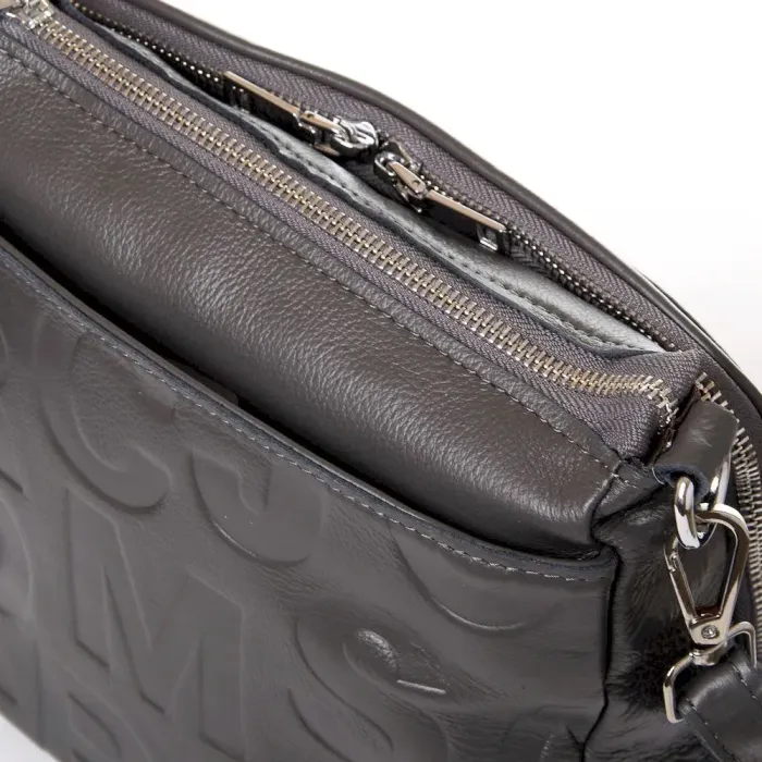 Сумка Жіноча Класична шкіра ALEX RAI 8913-9 grey