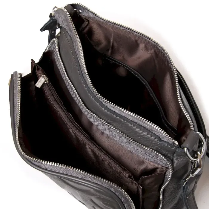 Сумка Жіноча Класична шкіра ALEX RAI 8913-9 grey