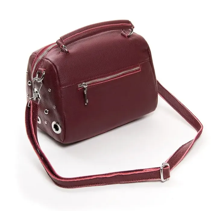 Сумка Женская Классическая кожа ALEX RAI 01-12 30-7118-9 wine-red