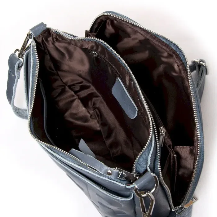 Сумка Женская Классическая кожа ALEX RAI 8912-9 blue