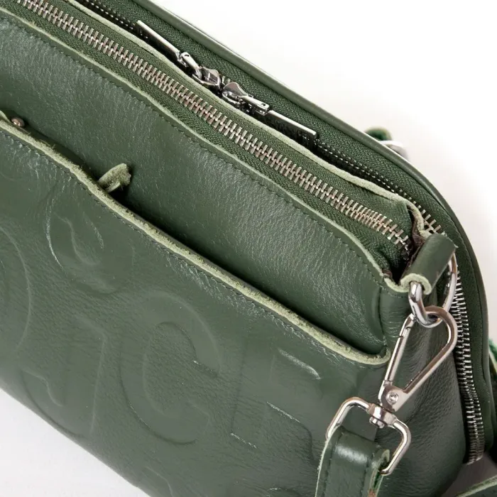 Сумка Женская Классическая кожа ALEX RAI 8912-9 green