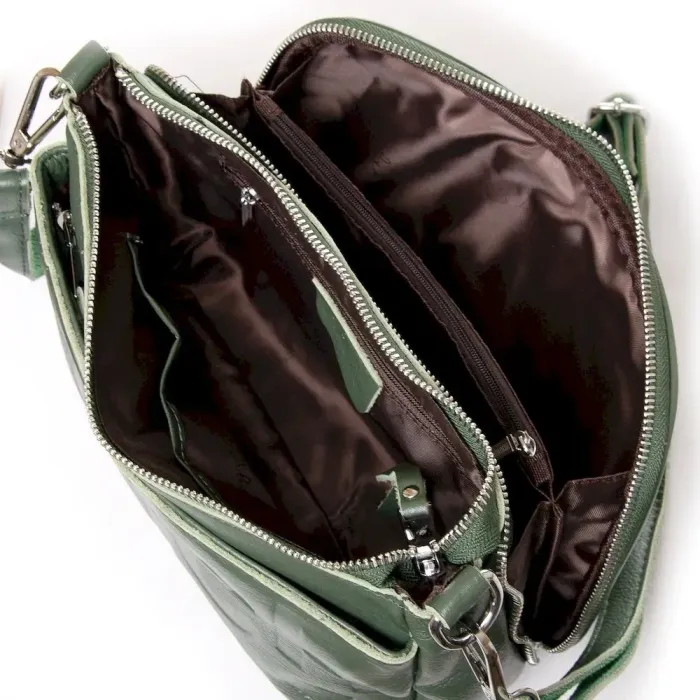 Сумка Женская Классическая кожа ALEX RAI 8912-9 green