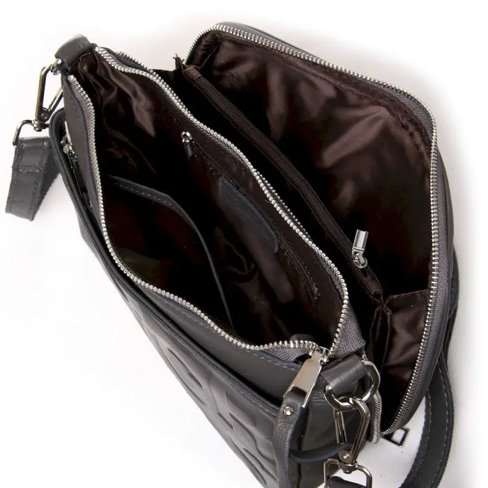 Сумка Женская Классическая кожа ALEX RAI 8912-9 grey