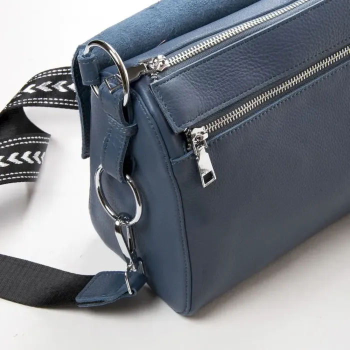 Сумка Женская Классическая кожа ALEX RAI 01-12 34-83103-9 light-blue