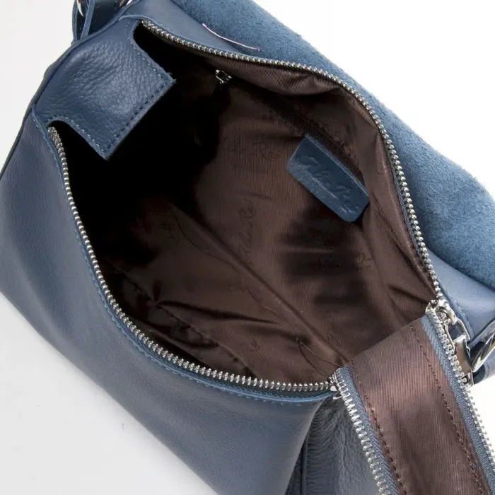 Сумка Женская Классическая кожа ALEX RAI 01-12 34-83103-9 light-blue