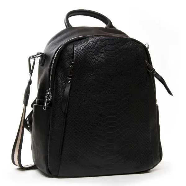 Сумка Жіноча Рюкзак шкіра ALEX RAI 28-8907-9 black