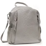 Сумка Жіноча Рюкзак шкіра ALEX RAI 8907-9 light-grey