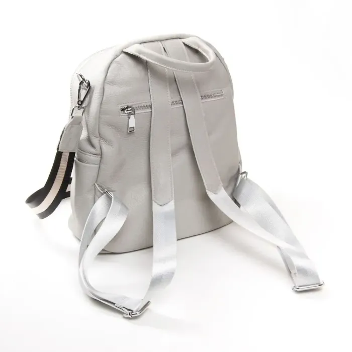 Сумка Жіноча Рюкзак шкіра ALEX RAI 8907-9 light-grey