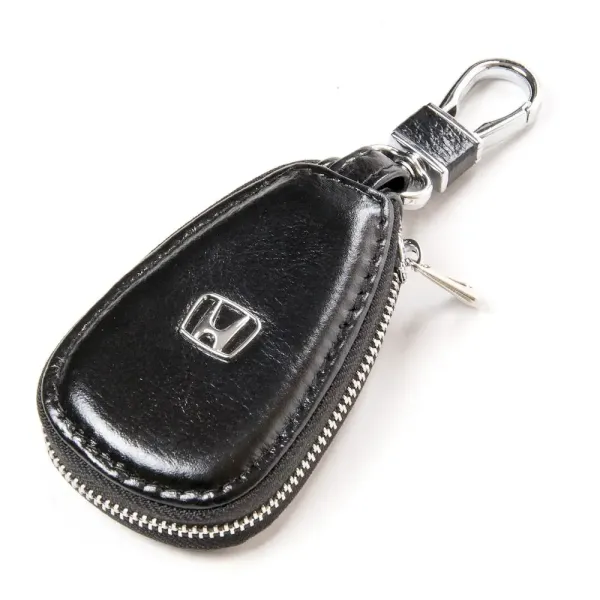 Автоключниця шкіра F633 Honda black