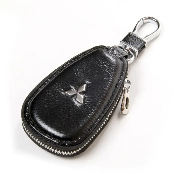 Автоключниця шкіра F633 Mitsubish black