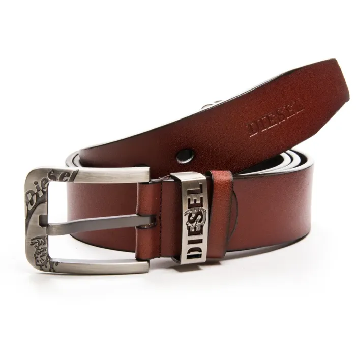 Ремень Мужской кожа DS-3723 light-brown