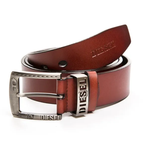 Ремень Мужской кожа DS-30075 light-brown