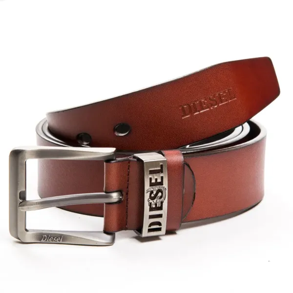 Ремень Мужской кожа DS-3748 light-brown