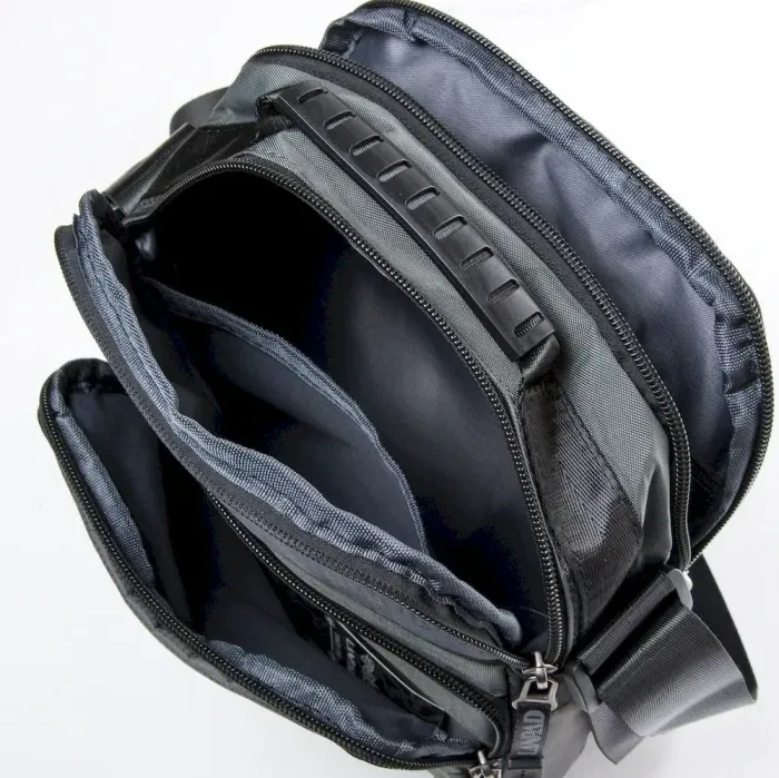 Сумка чоловіча Планшет нейлон Lanpad 6008 grey