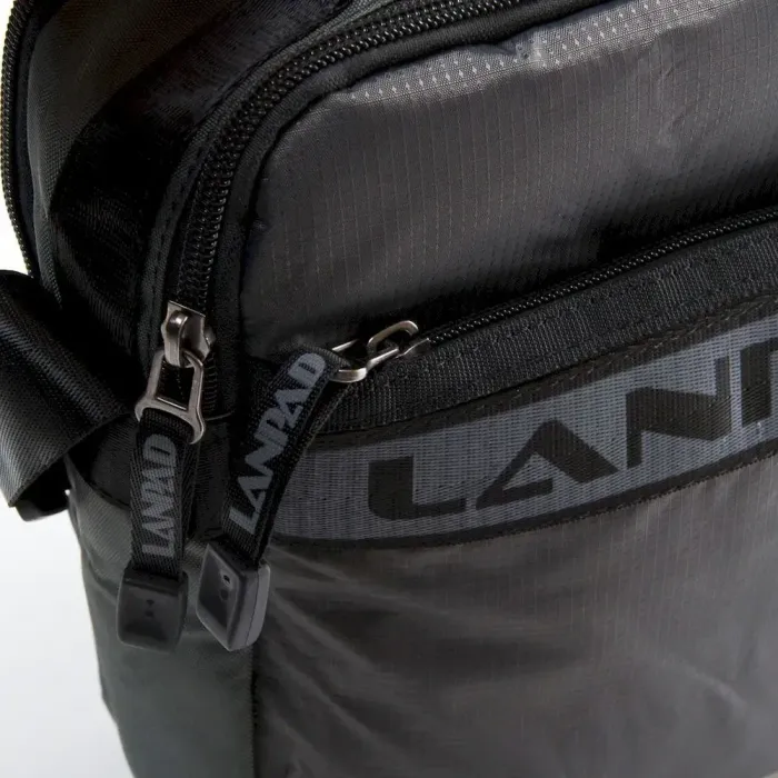 Сумка чоловіча Планшет нейлон Lanpad 6007 grey