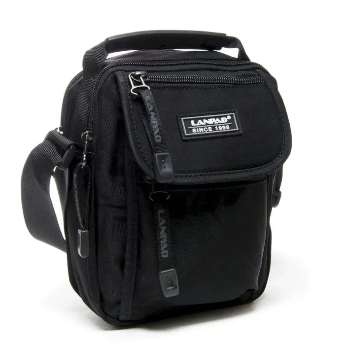 Сумка чоловіча Планшет нейлон Lanpad 0915 black