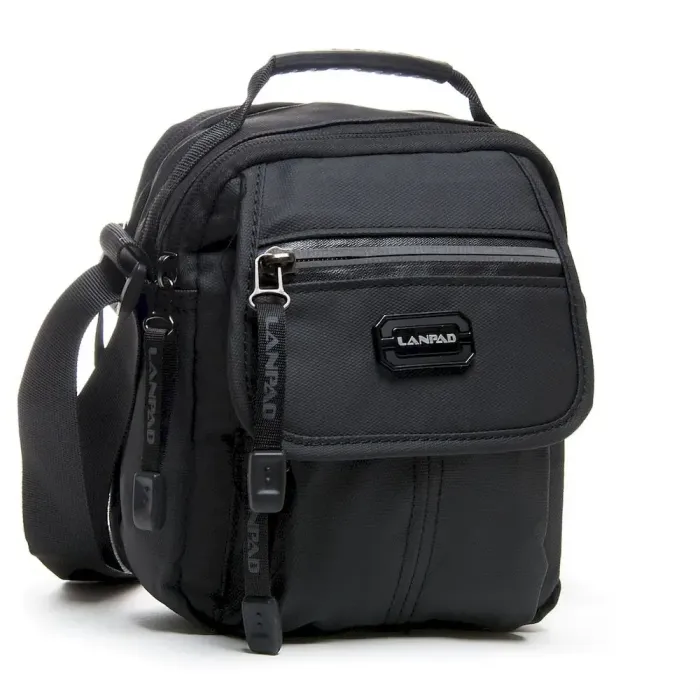 Сумка Мужская Планшет нейлон Lanpad 65329 black